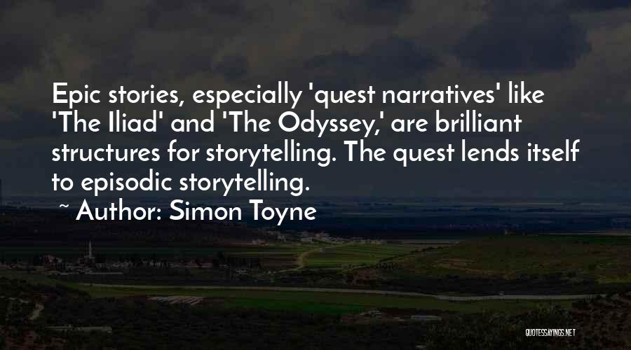 Iliad And Odyssey Quotes By Simon Toyne