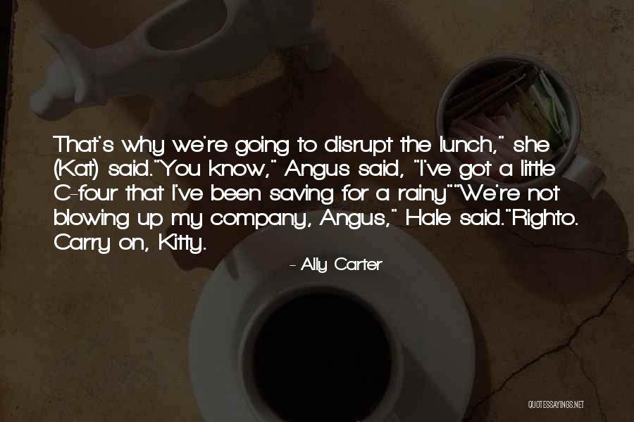 Iliescu Bianca Quotes By Ally Carter Iliescu Bianca Quotes By Ally Carter