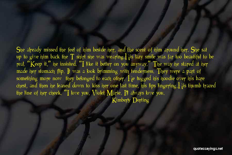 I'll Always Be Beside You Quotes By Kimberly Derting I'll Always Be Beside You Quotes By Kimberly Derting