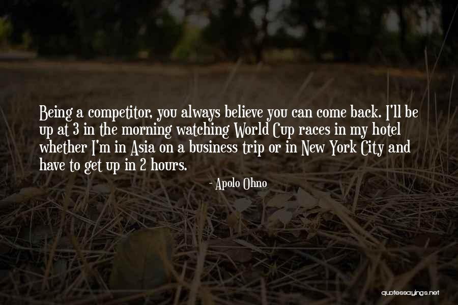 I'll Always Get Back Up Quotes By Apolo Ohno