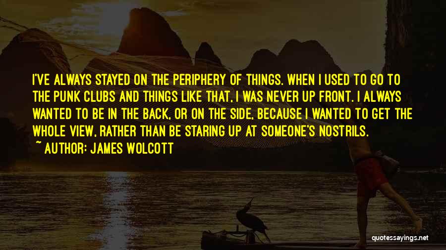 I'll Always Get Back Up Quotes By James Wolcott