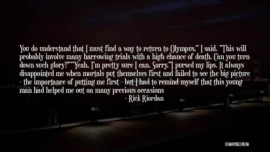 I'll Always Put You First Quotes By Rick Riordan