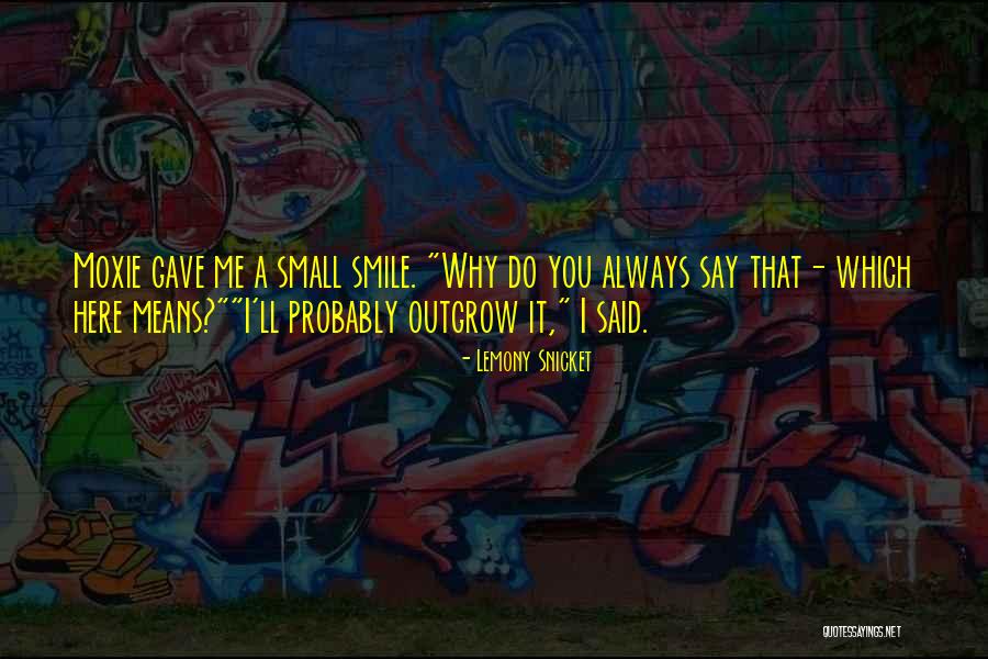 I'll Always Smile Quotes By Lemony Snicket