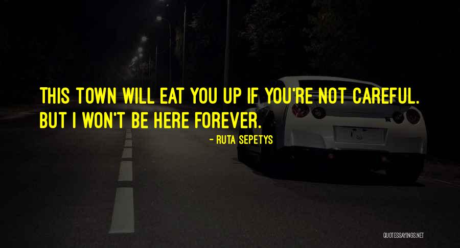 I'll Be Here Forever Quotes By Ruta Sepetys