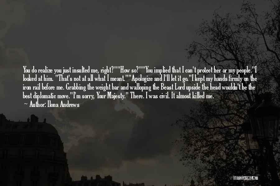 I'll Be There Quotes By Ilona Andrews