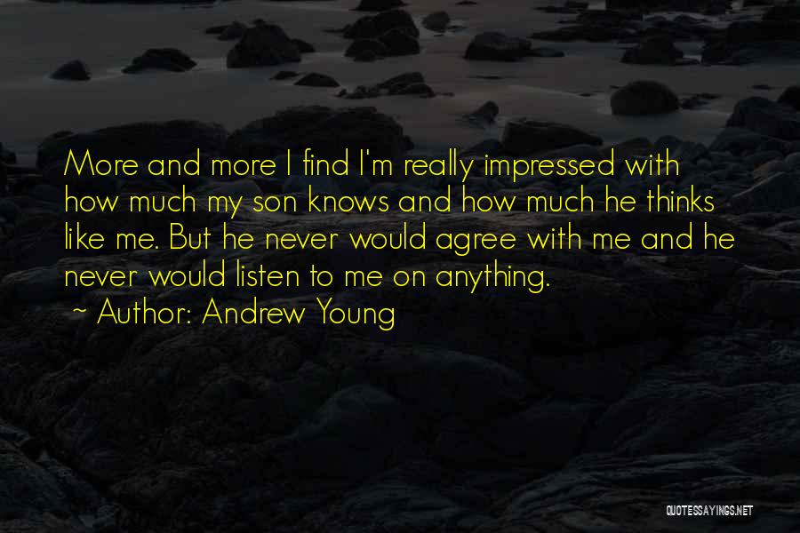 I'll Do Anything For My Son Quotes By Andrew Young