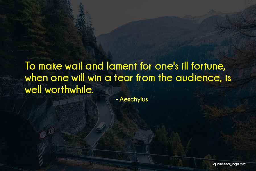 Ill Fortune Quotes By Aeschylus Ill Fortune Quotes By Aeschylus