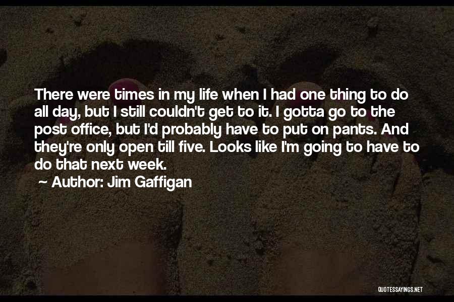 I'll Get There One Day Quotes By Jim Gaffigan