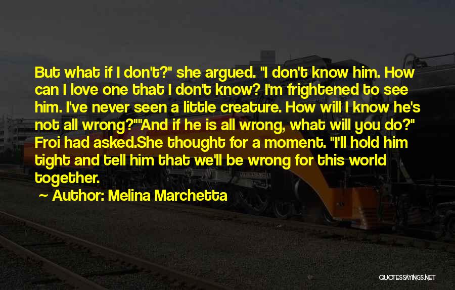 I'll Hold You Tight Quotes By Melina Marchetta