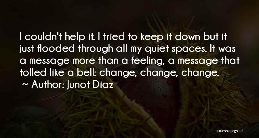 I'll Just Keep Quiet Quotes By Junot Diaz