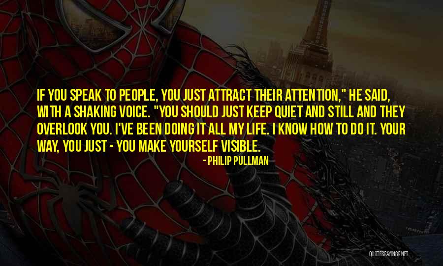 I'll Just Keep Quiet Quotes By Philip Pullman