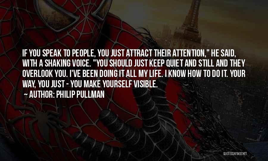 I'll Keep Quiet Quotes By Philip Pullman