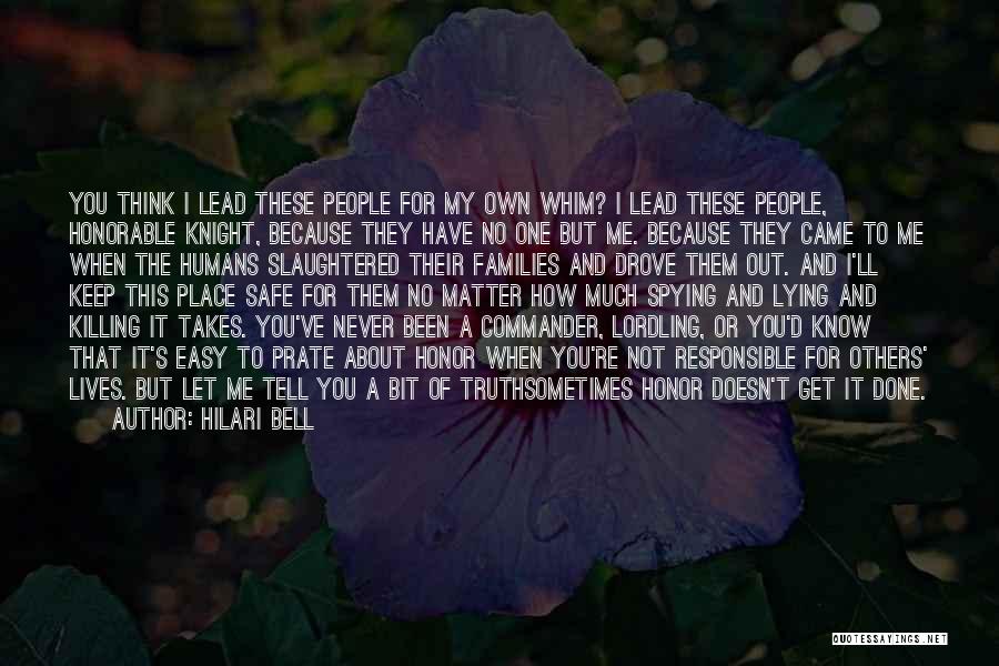 I'll Keep You Safe Quotes By Hilari Bell