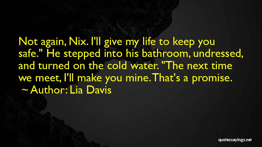 I'll Keep You Safe Quotes By Lia Davis