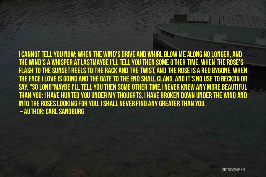 I'll Love You Till The End Of Time Quotes By Carl Sandburg