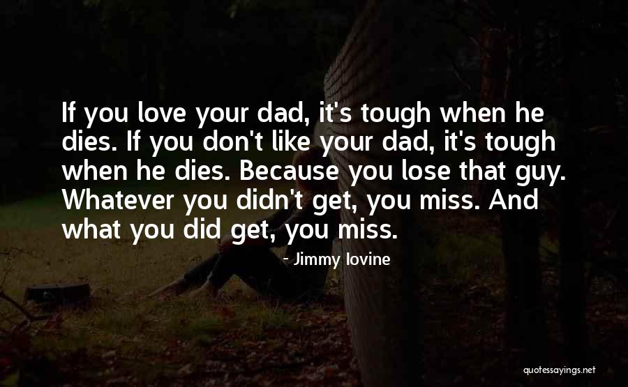 I'll Miss You Dad Quotes By Jimmy Iovine