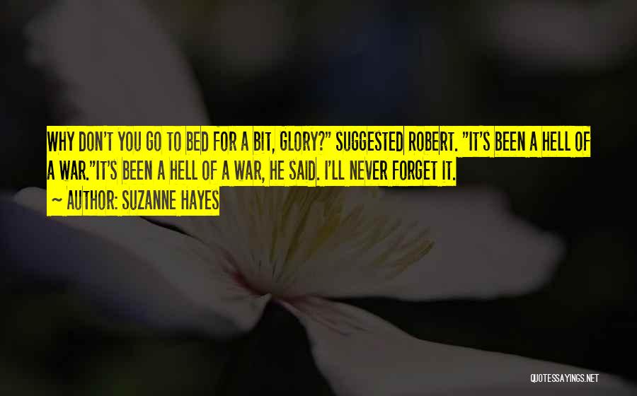 I'll Never Forget You Quotes By Suzanne Hayes