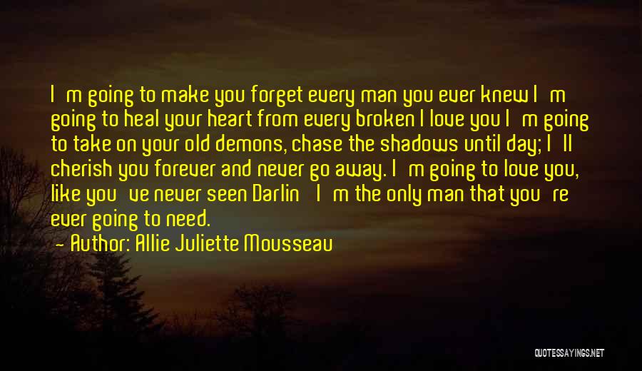 I'll Never Go Quotes By Allie Juliette Mousseau