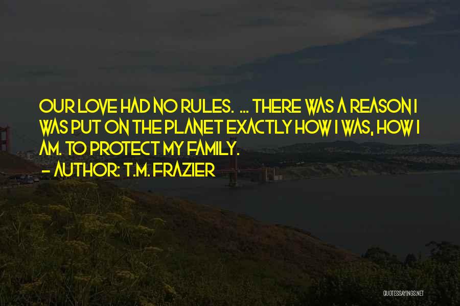 I'll Protect My Family Quotes By T.M. Frazier