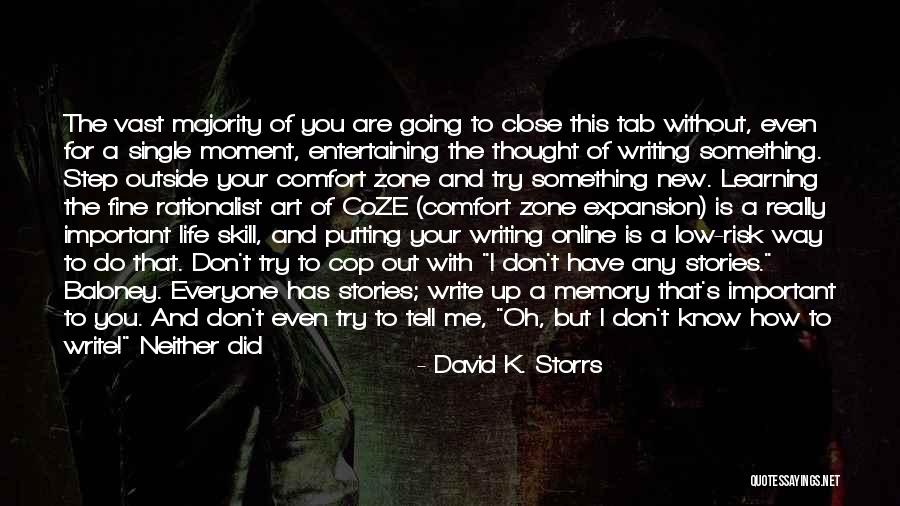 I'll Put You First Quotes By David K. Storrs