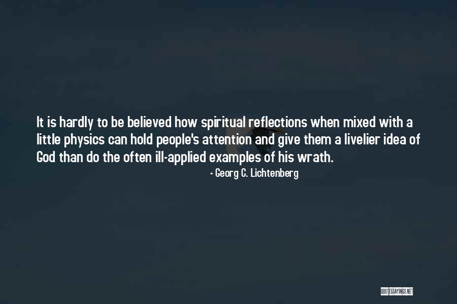 Ill Quotes By Georg C. Lichtenberg Ill Quotes By Georg C. Lichtenberg