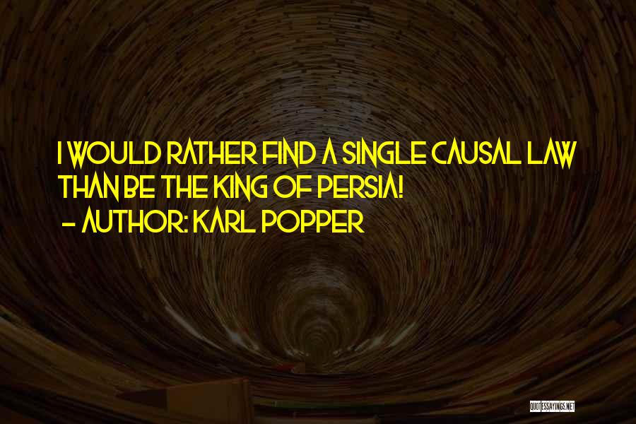 I'll Rather Be Single Quotes By Karl Popper