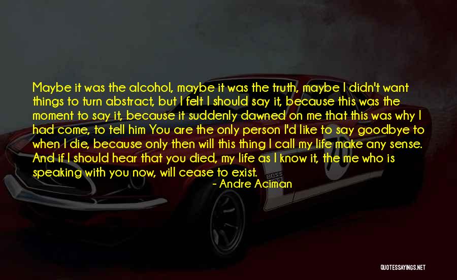 I'll Say Goodbye Quotes By Andre Aciman I'll Say Goodbye Quotes By Andre Aciman