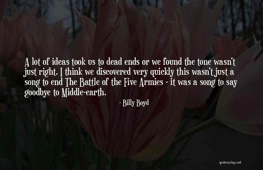 I'll Say Goodbye Quotes By Billy Boyd I'll Say Goodbye Quotes By Billy Boyd
