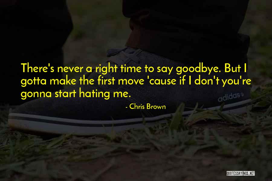 I'll Say Goodbye Quotes By Chris Brown I'll Say Goodbye Quotes By Chris Brown