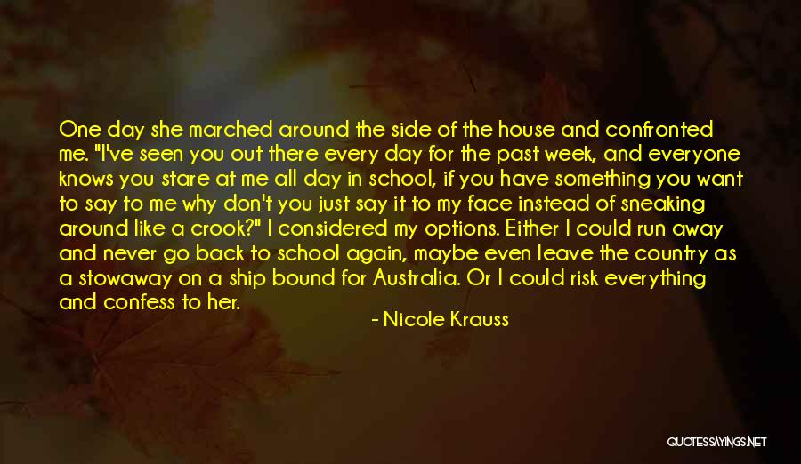 I'll Say Goodbye Quotes By Nicole Krauss I'll Say Goodbye Quotes By Nicole Krauss