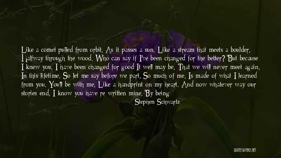 I'll Say Goodbye Quotes By Stephen Schwartz I'll Say Goodbye Quotes By Stephen Schwartz