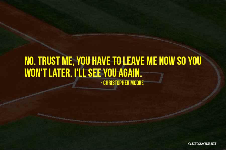 I'll See You Later Quotes By Christopher Moore I'll See You Later Quotes By Christopher Moore
