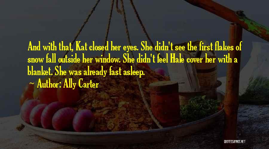 I'll See You When I Fall Asleep Quotes By Ally Carter