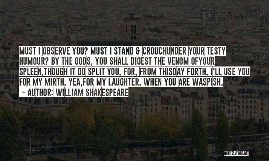 I'll Stand By You Quotes By William Shakespeare