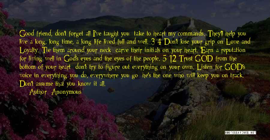 I'll Try To Forget You Quotes By Anonymous