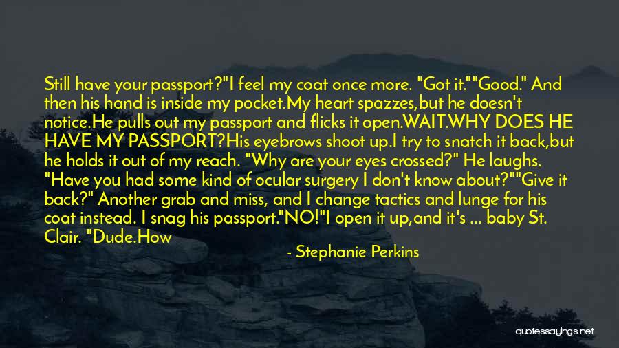 I'll Wait For You Picture Quotes By Stephanie Perkins