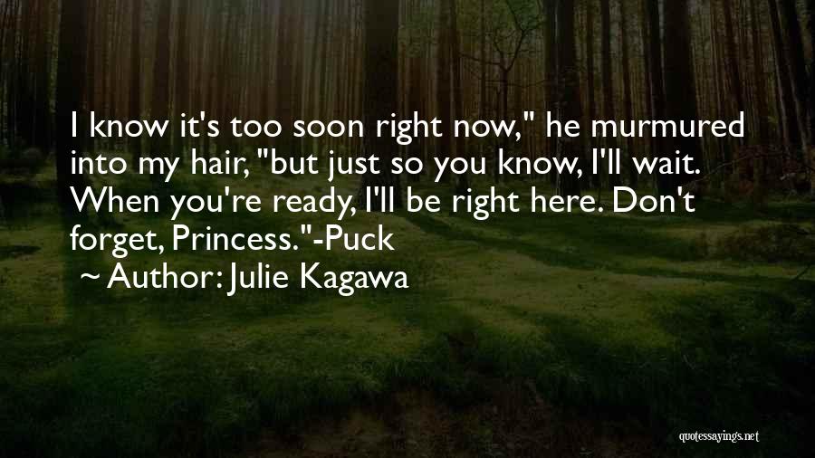 I'll Wait Till Your Ready Quotes By Julie Kagawa