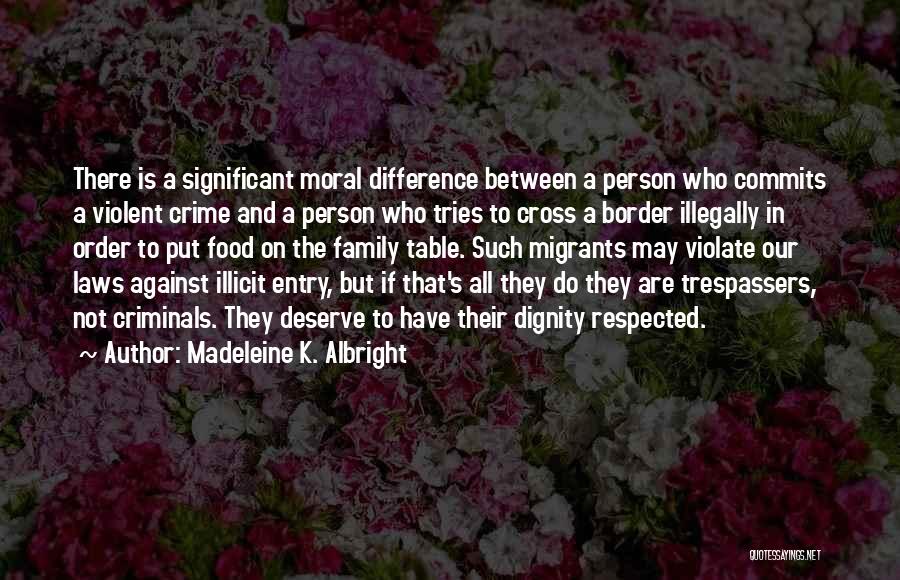 Illegally Quotes By Madeleine K. Albright