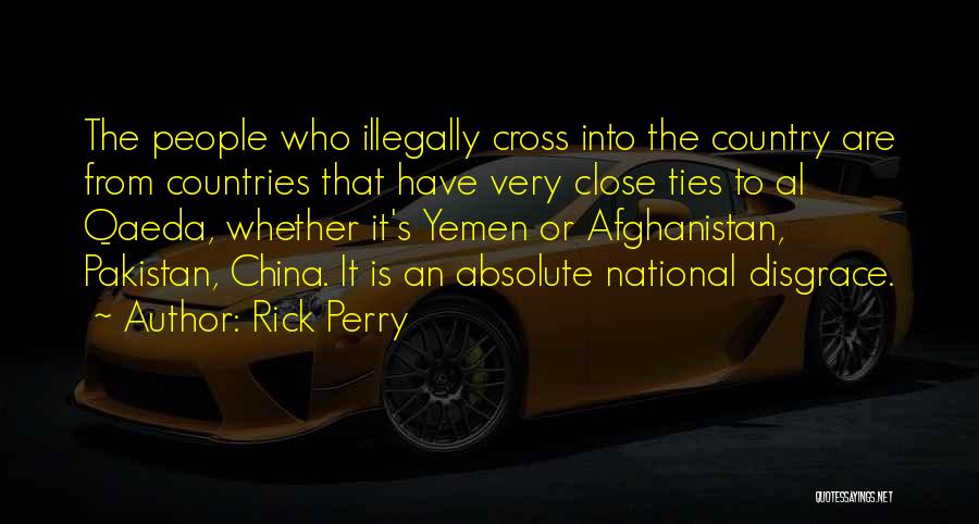 Illegally Quotes By Rick Perry