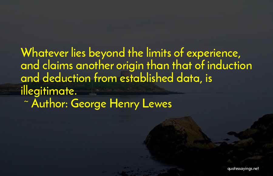 Illegitimate Quotes By George Henry Lewes