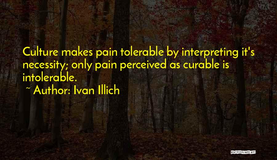 Illich Quotes By Ivan Illich