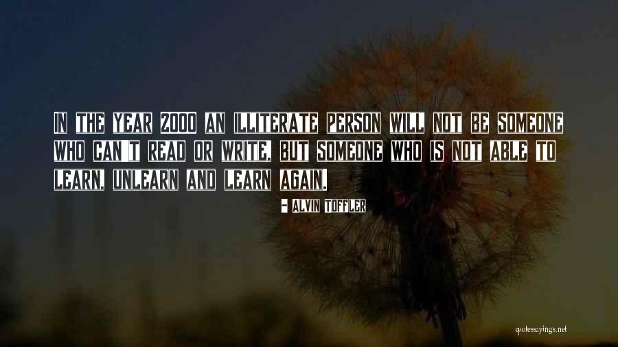 Illiterate Person Quotes By Alvin Toffler Illiterate Person Quotes By Alvin Toffler