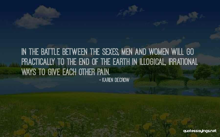 Illogical Quotes By Karen DeCrow Illogical Quotes By Karen DeCrow