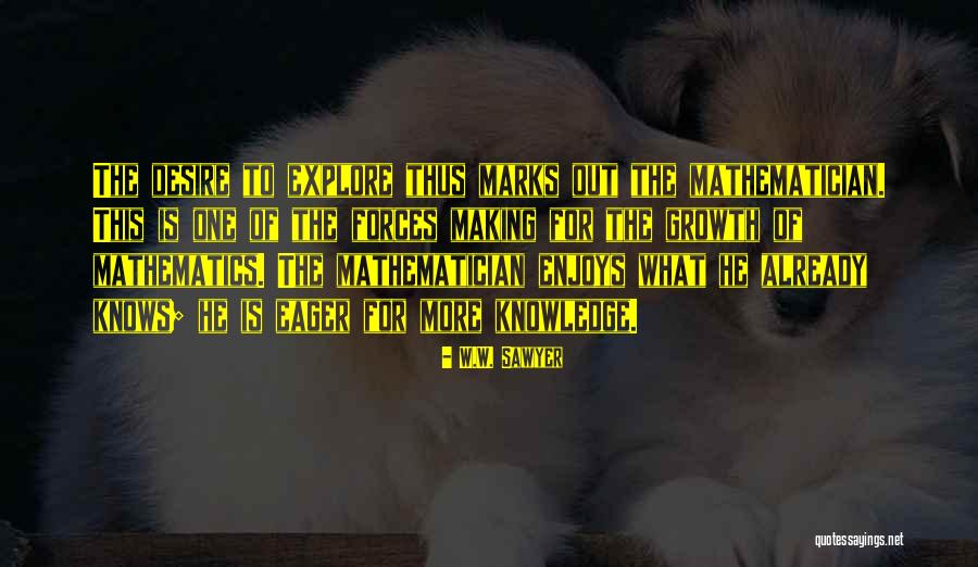 Illude Quotes By W.W. Sawyer Illude Quotes By W.W. Sawyer