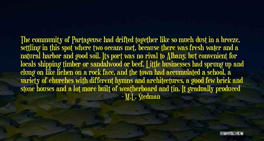Illuminata Marianne Quotes By M.L. Stedman Illuminata Marianne Quotes By M.L. Stedman