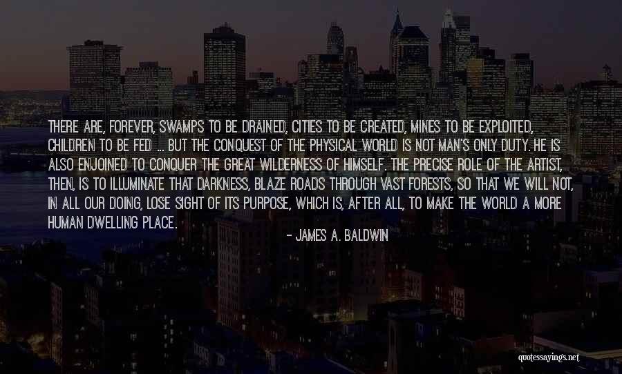 Illuminate The World Quotes By James A. Baldwin