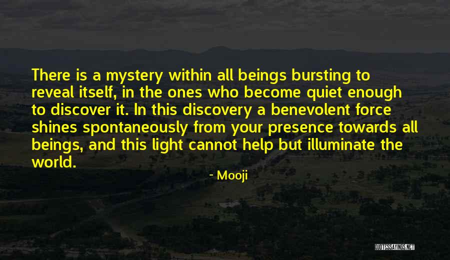 Illuminate The World Quotes By Mooji