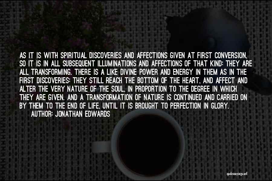 Illuminations Quotes By Jonathan Edwards