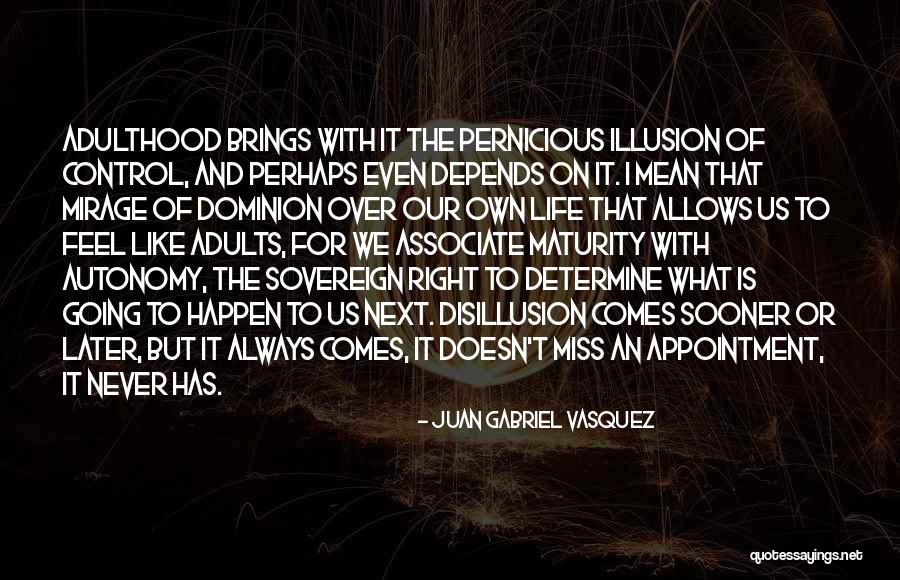 Illusion And Disillusion Quotes By Juan Gabriel Vasquez Illusion And Disillusion Quotes By Juan Gabriel Vasquez