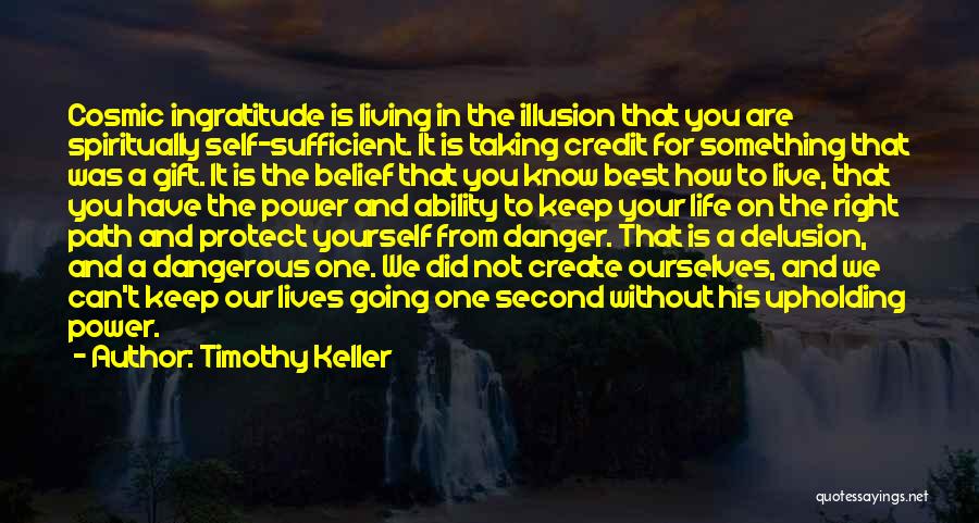 Illusion Delusion Quotes By Timothy Keller